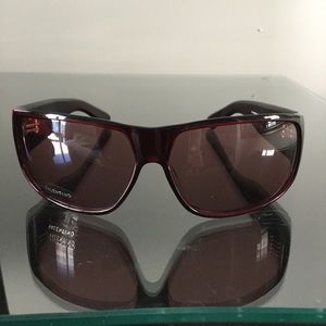 Valentino Tortoise Logo Tinted Sunglasses - New - case included